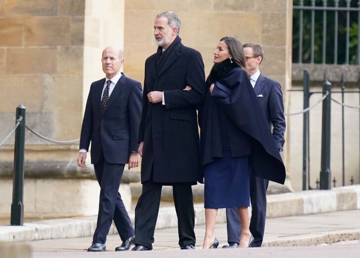 Letizia e Felipe VI em Londres