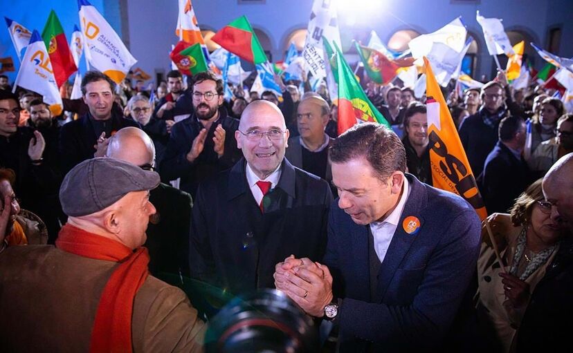 Pedro Passos Coelho e Luís Montenegro