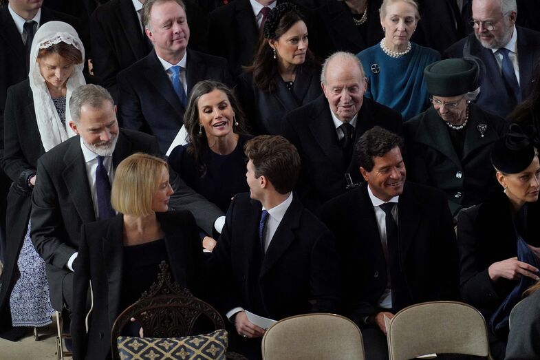 Letizia, Juan Carlos, Felipe