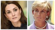 Kate Middleton, princesa Diana