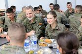 Rei Felipe VI visita Leonor