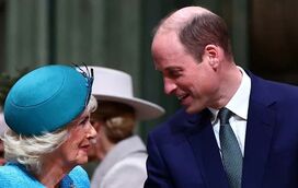 Depois da polémica com a foto manipulada de Kate, Wiliam não faz a vénia à madrasta, a rainha Camilla