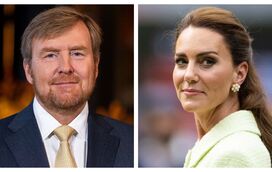 Onde isto chegou! Rei dos Países Baixos goza com a falha de Kate Middleton