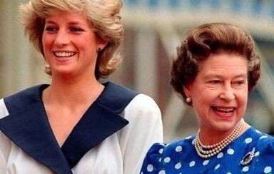 Princesa Diana, Rainha Isabel II