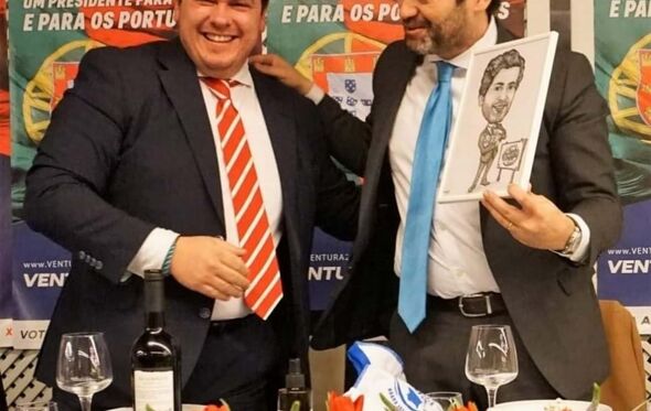 André Ventura e Filipe Melo