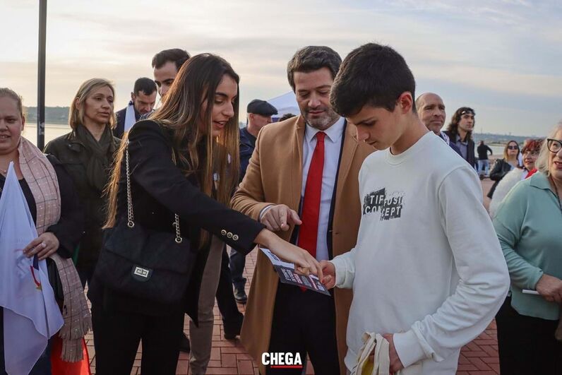 Rita Matias e André Ventura
