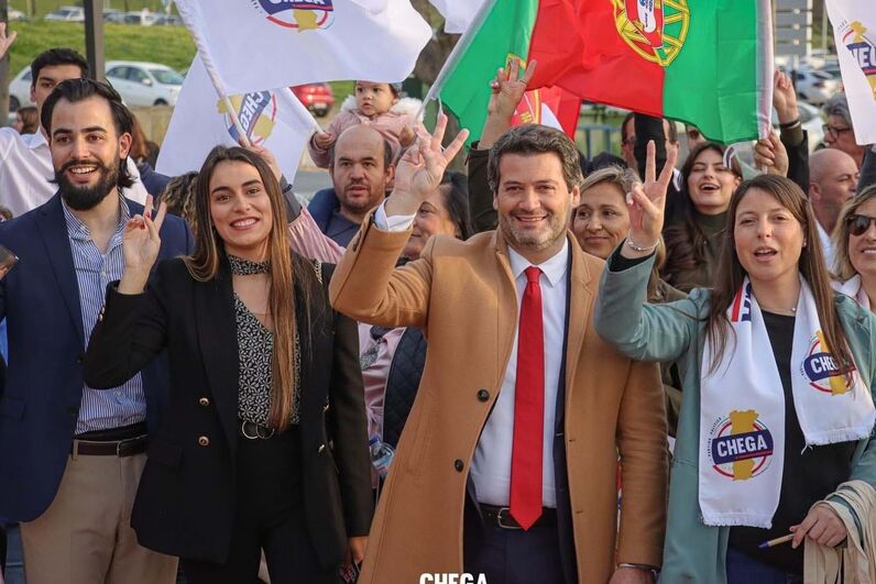 Rita Matias e André Ventura