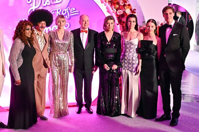 Charlene, baile da rosa