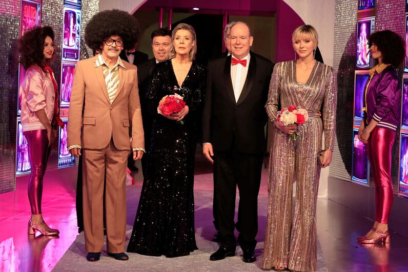 Charlene, baile da rosa