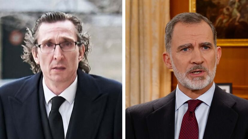 Felipe VI e Fernando Gómez-Acebo
