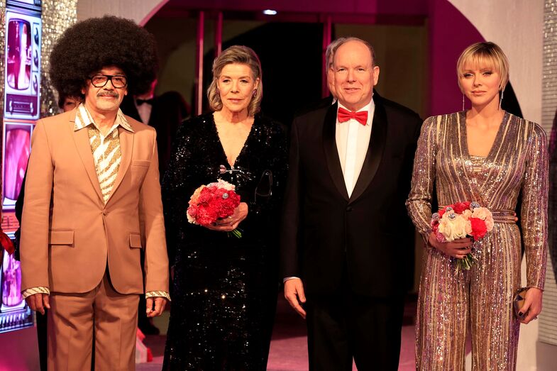 Charlene, baile da rosa