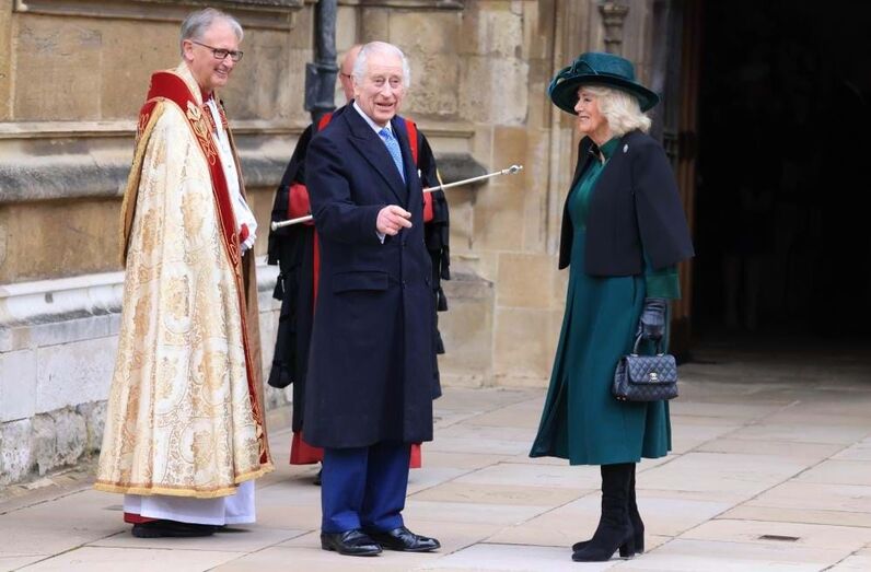 Rei Carlos III e rainha Camilla