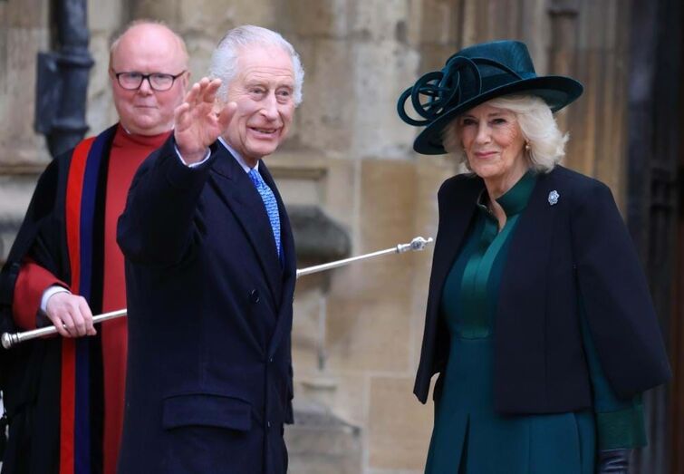 Rei Carlos III e rainha Camilla
