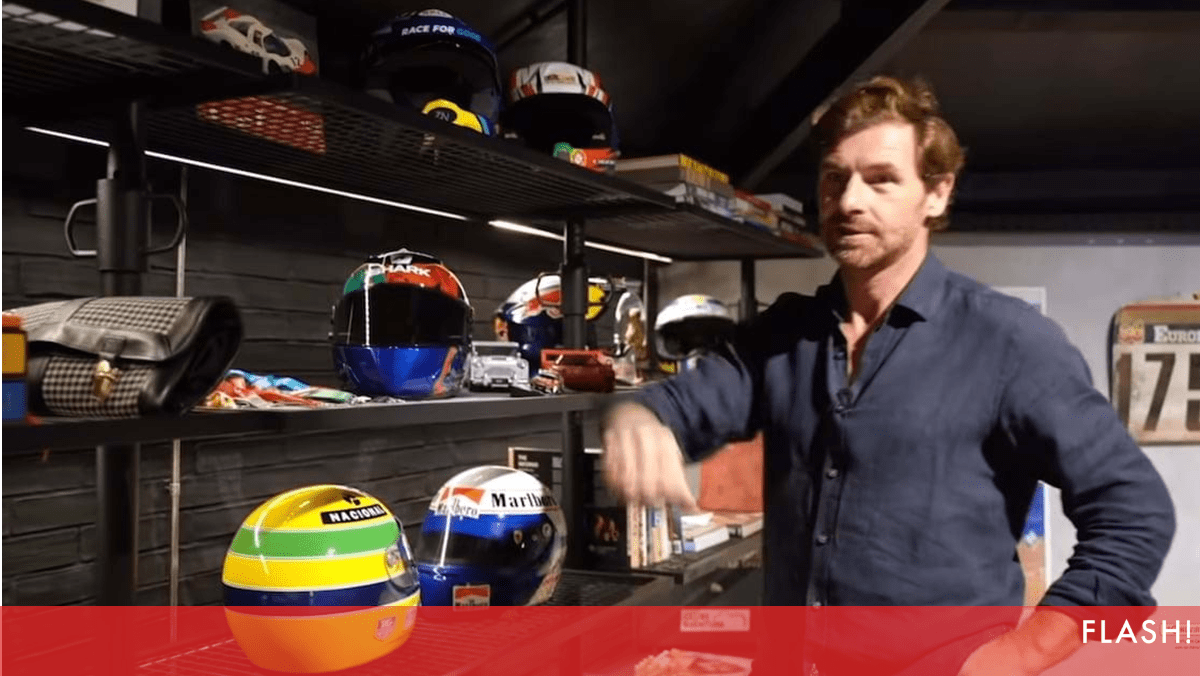André Villas-Boas está «harto» de coches y motos y posee un casco de Ayrton Senna, fallecido hace 30 años y que vale casi 100 mil euros – Nacional