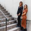 Maria João com a amiga e sócia Raquel
