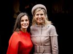 Letizia, Felipe VI, rei Guilherme e Máxima