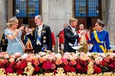Letizia, Felipe VI, rei Guilherme e Máxima