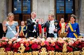 Letizia, Felipe VI, rei Guilherme e Máxima