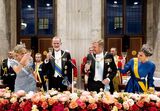 Letizia, Felipe VI, rei Guilherme e Máxima