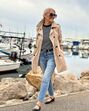 Ainda aí vem chuva? Mesmo que não venha… precisa de ter um trench coat para dar estilo