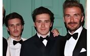 Romeo Beckham, Cruz Beckham, Brooklyn Beckham e David Beckham