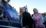 Pinto da Costa com a mulher, Cláudia Campo