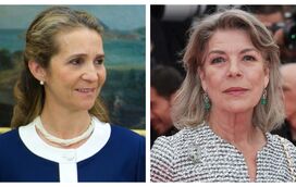 O que liga a infanta Elena de Espanha à princesa Carolina do Mónaco? Não são amigas, mas têm uma coisa em comum