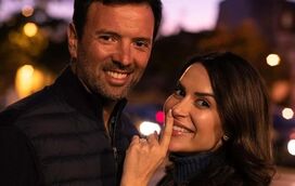 Cerimónia secreta... mas aí estão as primeiras imagens do casamento de Dânia Neto