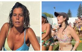 É só farra! Depois de se separar, Inês Aires Pereira dá festa na piscina com o novo namorado