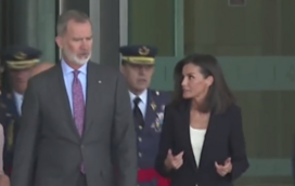 Azedou! Letizia discute com Felipe à partida para os Países Baixos, mas ele ignora-a! Veja o vídeo