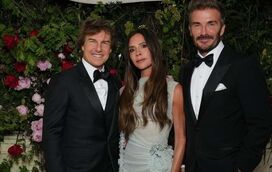 Tom Cruise foi a alma da festa de Victoria Beckham mas ignorou totalmente a filha Suri, que fez 18 anos
