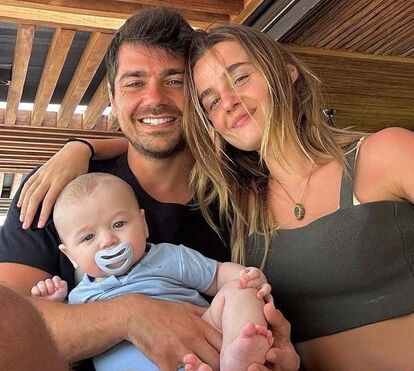 Vicente Blue promovido a irmão mais velho: Kelly Bailey e Lourenço Ortigão estão à espera do segundo filho 