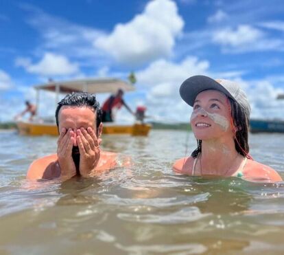 Linda família. Diana Chaves recorda viagem ao Brasil... e a filha Pilar faz sucesso!