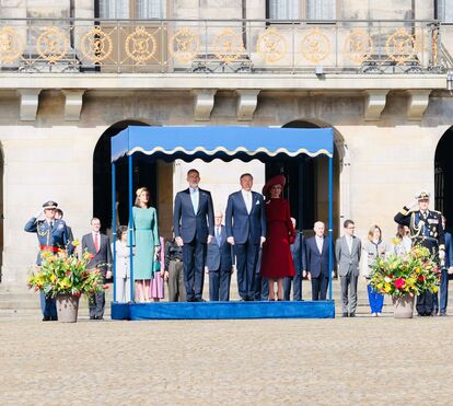 Elas não se 'gramam'! O gesto da rainha Máxima que parece ser uma provocação contra a rainha Letizia
