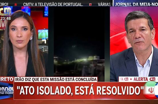 CMTV líder no dia do ataque a Israel