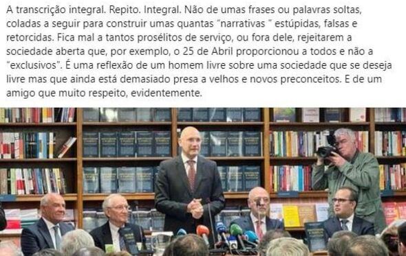 Fátima Padinha em defesa de Passos Coelho