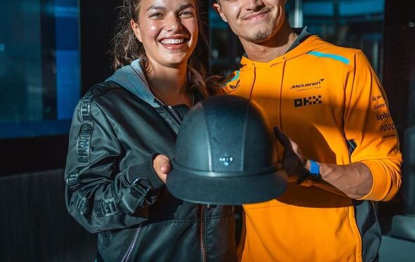 Flo e Lando Norris