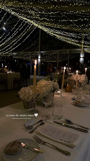 Festa de 25 anos de casamento de Fernando Rocha
