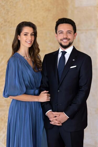 príncipe Hussein da Jordânia, princesa Rajwa
