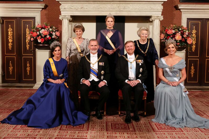 Reis da Holanda, reis de Espanha, letizia