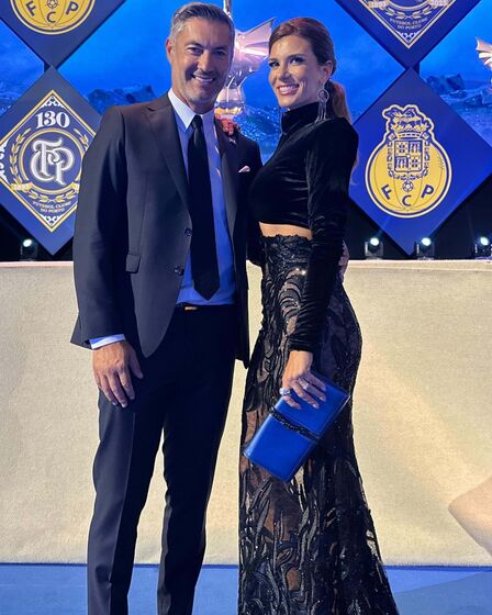 Vítor Baía e Andreia Santos