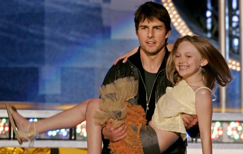 Dakota Fanning e Tom Cruise