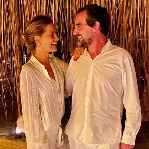 Nicoláu da Grécia e Tatiana Blatnik