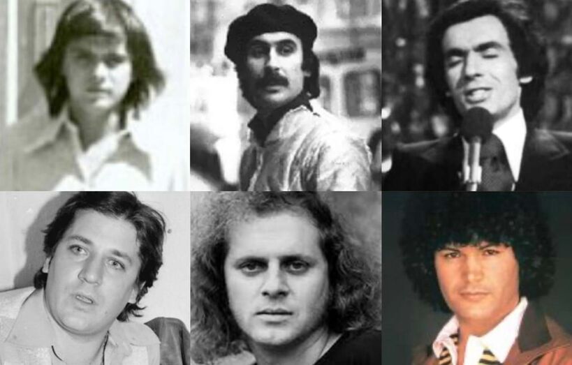 Luís Represas, Marco Paulo, António Manuel Ribeiro, Vitorino, Paulo de Carvalho, Herman José