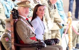 Princesa Leonor rouba protagonismo ao rei no 40.º aniversário do Juramento de Bandeira de Felipe VI