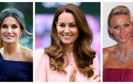Rainha Letizia de Espanha e princesa Charlene do Mónaco atiradas para canto por Kate Middleton 