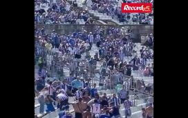 Final da Taça de Portugal: Pancadaria entre os Super Dragões nas bancadas do Jamor