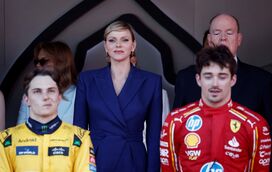 Alberto radiante com conquista de monegasco no Grande Prémio do Mónaco