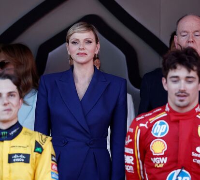 Alberto radiante com conquista de monegasco no Grande Prémio do Mónaco