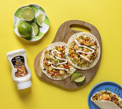 O calor pede refeição leves! Os tacos de camarão que vão fazer sucesso aí em casa e são tão fáceis de fazer